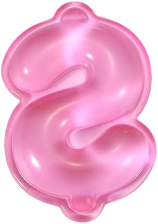PATIKIL Gel Wrist Rest, Wrist Support for Mouse Dollar Shape Ergonomic Mouse Pad Soft Silicone Support Comfortable Cushion for Computer Gaming Office Home, Pink