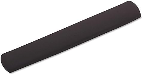 Innovera Fabric-Covered Gel Keyboard Wrist Rest, 19 x 2.87, Black