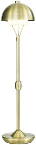 Cordless Modern Table Lamp, Rechargeable Battery, Antique Bronze