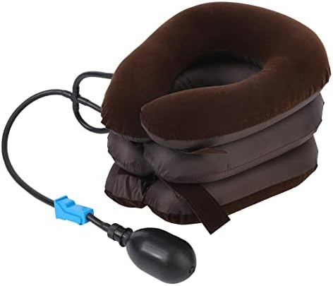 Cervical Neck Device Neck Support Traction Inflatable Air Pillow for Pain Relief