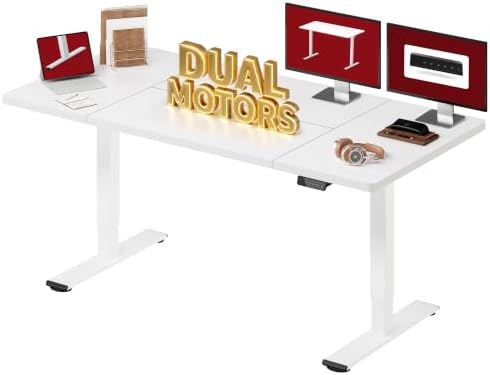 SANODESK Dual Motor 79''x 32'' Large Height Adjustable Standing Desk