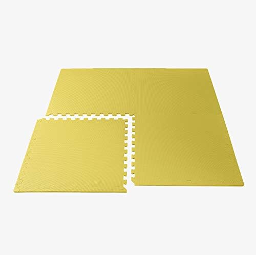 We Sell Mats 3/8" Thick Multipurpose EVA Foam Exercise Floor Mat, Interlocking Tiles, Anti-Fatigue for Home or Gym