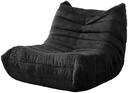 Hobestluk Medium Bean Bag Chairs Lounge Floor Chair BeanBag Couch Togo Sofa