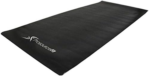 ProsourceFit Exercise Equipment & Treadmill Mat High Density PVC Floor Protector, 3 x 6.5-feet