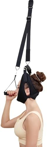 Neck Stretcher Cervical Neck Traction Device Adjustable Cervical Relief Sling for Pain Relief Herniated Disc Pinched Nerve Posture Correction