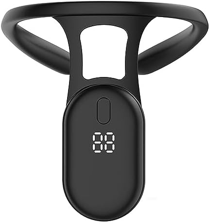 Smart Back Support - Health Smart Posture Corrector, Back Straightener Smart Posture Reminder Corrector Device Improve Back Posture and Prevent Hunchback (Color : Black)