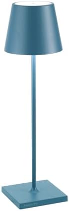 Zafferano, Poldina Pro Mini, Rechargeable Cordless Lamp, Avio Blue