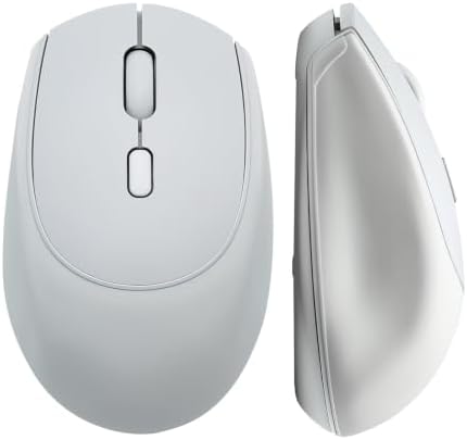 YUNZII C2 Silicone Wireless Mouse 1600 DPI Optical 2.4GHz (Gray)
