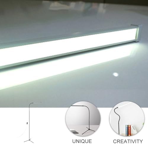 Alipis Dimmable Gooseneck Desk Lamp with Clip, LED Eye Protection