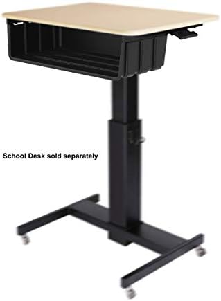 Rocelco Book Box for 28" Height Adjustable Mobile School Standing Desk (R MSD-BB)