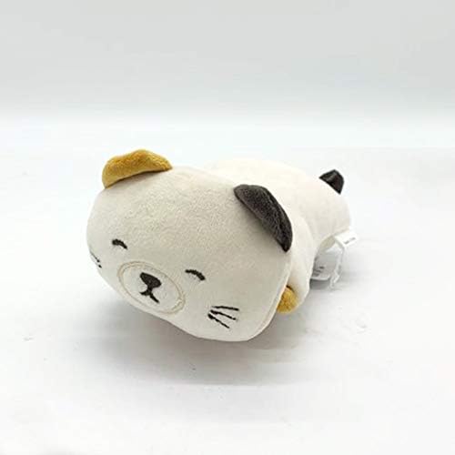 Soft Cute Cat Character Wrist Rest Cushion for Computer Mouse for Pain Relief of Tendinitis, Carpal Tunnel,and Forearm Discomfort (Yellow SHUSUH)