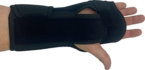 Therapist’s Choice® Night Wrist Sleep Support Brace, Cushioned to Help Relieve Carpal Tunnel Symptoms and Treat Wrist Pain, Fits Right or Left Hand, Adjustable-Fits Most Sizes