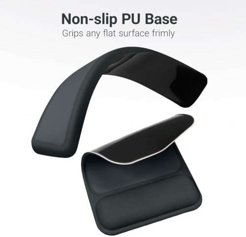 MOSISO Color Scheme Wrist Rest Support for Mouse Pad&Keyboard Set