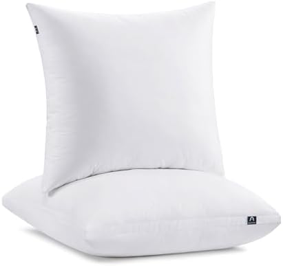 ACCURATEX Euro Pillows 26x26, Adjustable Shredded Memory Foam Pillow