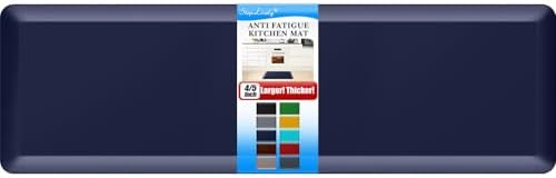 4/5 Inch Thick Kitchen Mat - Cushioned Anti Fatigue Mat for Kitchen Floor