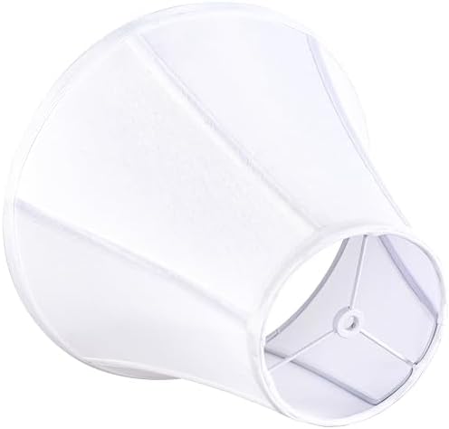 GO&SO Bell Lamp Shade White Medium 6" Top x 13" Bottom x 9.8" High