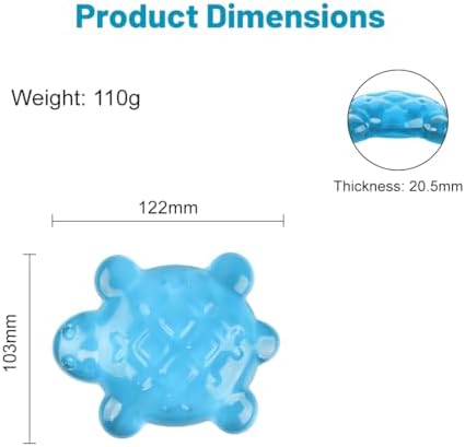 Turtle Shape Silicone Gel Mouse Wrist Rest,Blue