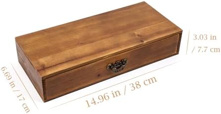 Wooden Drawers Organizer Solid Desktop Drawer Storage Box Organizer