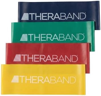 THERABAND Resistance Band Loop, Exercise, Workout, Physical Therapy
