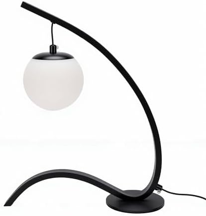 SUNGOOYUE LED Bedside Lamp Antiglare (Black)