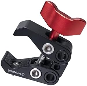 IFOOTAGE Spider Crab Super C Clamp,Monitor Clamp with 1/4'' & 3/8'' Screw