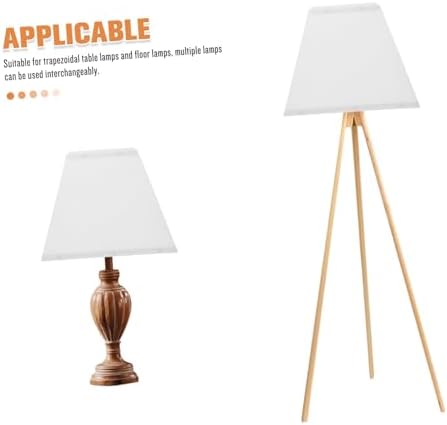Xmas Cloth Lamp Shade for Floor Lamp, Trapezoidal Elegant Home