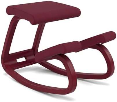 Varier Ergonomic Kneeling Chair, Rocking Knee Stool for Home Office Desk