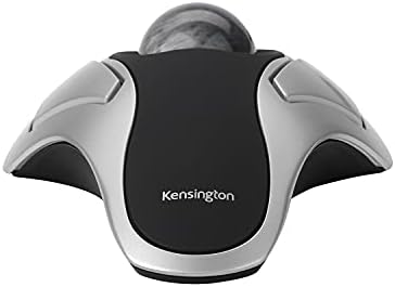 GBC Kensington 64327 Orbit Optical Trackball,6-Ft Cord,5-Inch x5-1/2-Inch x1-3/4-Inch,Black/Silver