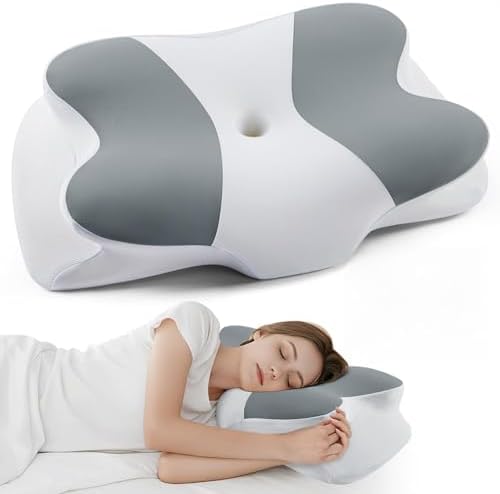 DONAMA Cervical Pillow Ergonomic Memory Foam Pillow for Neck Support