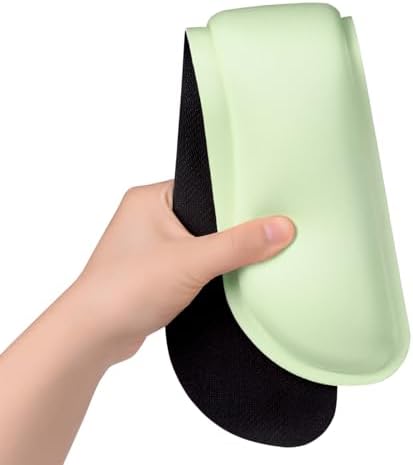 Dapesuom Enlarge Keyboard Wrist Rest, Memory Foam Keyboard Wrist Cushion for Computer Desk Mats Support, Typing Pain Relief Ergonomic Mouse Pad Rests with Non-Slip Base for Gaming, Laptop, Lake Green