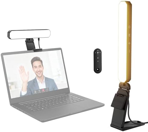 NEEWER Basics 6W Monitor Light Bar with Stand/Remote/Touch Control, L10