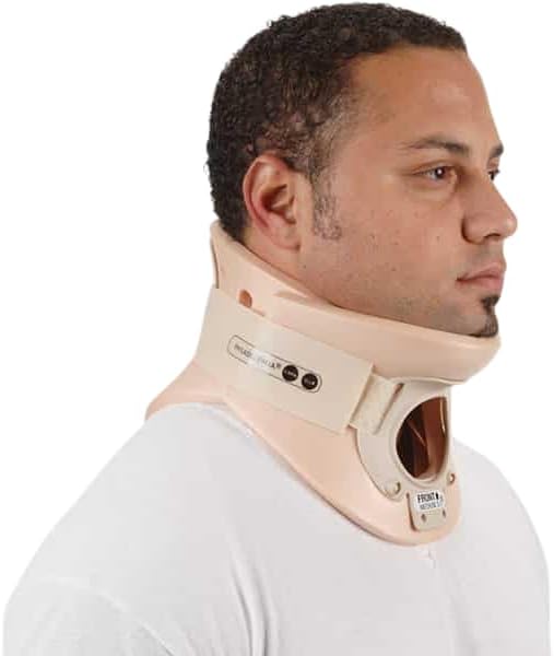 3 1/4 inch Philadelphia Rigid Cervical Collar with Neck Support Foam Lightweight Soft Brace for Men and Women (Large)