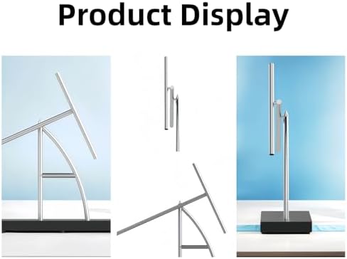 CulinaryEdge Kinetic Energy Sculpture Pendulum Ornament Desktop Pendant Silent Metal Desk Toy Chaotic Pendulum Battery Powered Desktop Decor for Office Home
