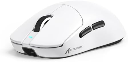 ATTACK SHARK X8 SE Tri-Mode Wireless Gaming Mouse Ergonomic 59g Lightweight