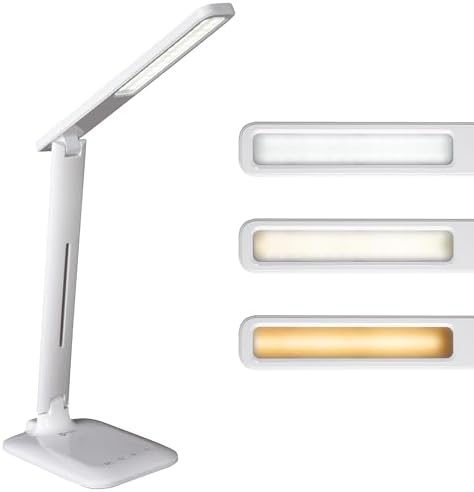 OttLite Slimline LED Desk Lamp, White