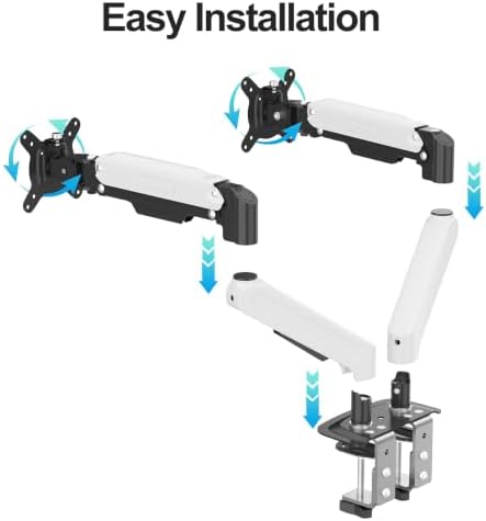 Dual Monitor Arm for 13-32" Screens