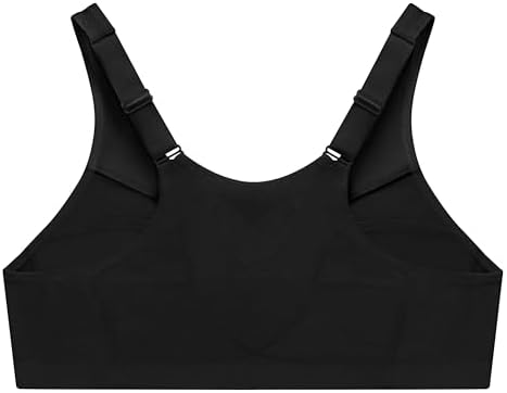 Glamorise Full Figure Plus Size MagicLift Front-Closure Posture Back Bra Wirefree #1265