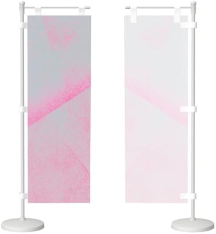 Trendy Modern Foam Roller Pink Deluxe Desk Flag Set, 12 x 4 Inch Miniature Table Flag with 14" Pole & Stand Base