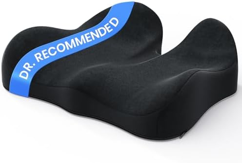 Benazcap Memory Foam Seat Cushion, Ergonomic Office Chair Pressure Relief
