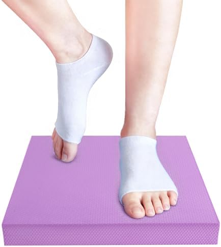 Exercise Balance Pad，Balance Foam Mat for Physical Therapy Equipment & Strength Stability Training, Slip Resistant Foam Mat for Yoga, Pilates, Meditation，Gardening knee pads