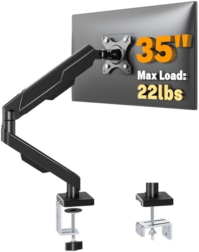 5Rcom Single Monitor Arm for 13-35 Inch Computer Screens