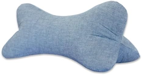 Neck & Cervical Pillows Dog Bone Shaped Travel Neck Pillows With Washable Removable Cover For Car Bus Truck Driving Comfort Head Rest Support Bone Pillows For Neck Chiropractic Pillow ( Size : D )