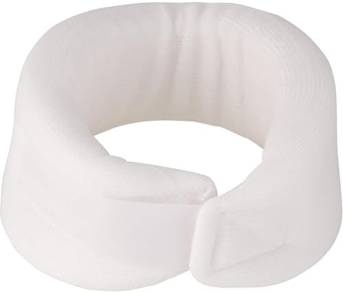 DMI Foam Cervical Collar Comfort Neck Support, Medium, 3-Inch Width, White