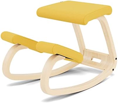 Varier Ergonomic Kneeling Chair, Rocking Knee Stool for Home Office Desk