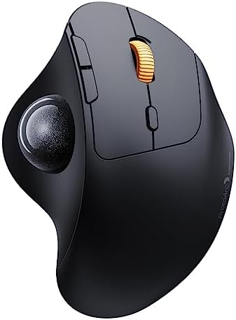 ProtoArc EM04 Wireless Trackball Mouse, Bluetooth Trackball Mouse