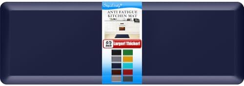 4/5 Inch Thick Kitchen Mat - Cushioned Anti Fatigue Mat for Kitchen Floor