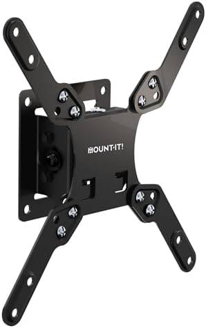 Mount-It! Tilting TV Wall Mount for 24-43 Inch TVs Low Profile
