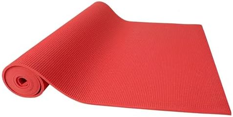 Fitvids All Purpose 1/4-Inch High Density Anti-Tear Exercise Yoga Mat with Carrying Strap with Optional Yoga Blocks, Multiple Colors