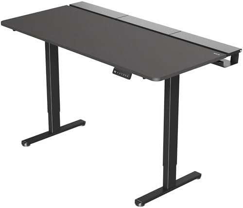 VIVO Black 60 x 30 in Standing Desk, DESK-KIT-E2B-P3B