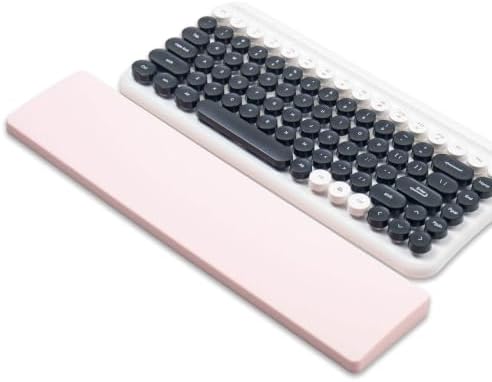 Sumgsn Pink Keyboard Wrist Rest, Gel Wrist Pad for Keyboard 60%/68%/70%